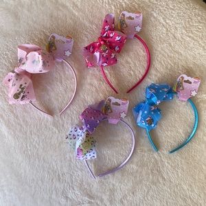 Jojo Siwa Headbands with Bow Bundle of 4